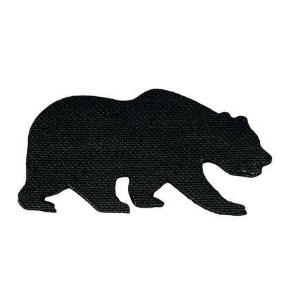 Furry Panda Removable Bear Patch Grassroots California