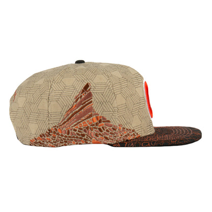 Red Rocks V3 Tan Snapback Hat Grassroots California