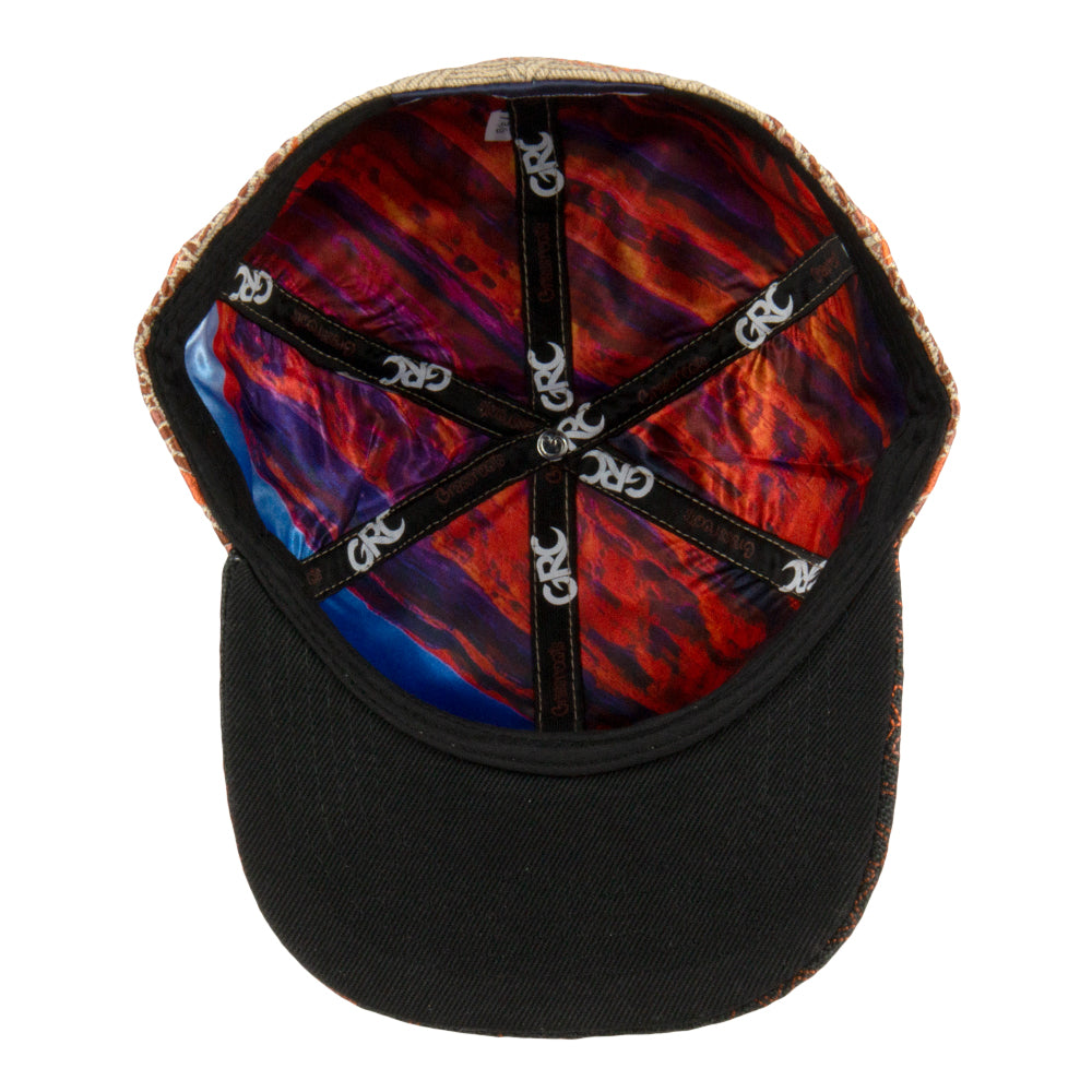 Red Rocks V3 Tan Fitted Hat Grassroots California