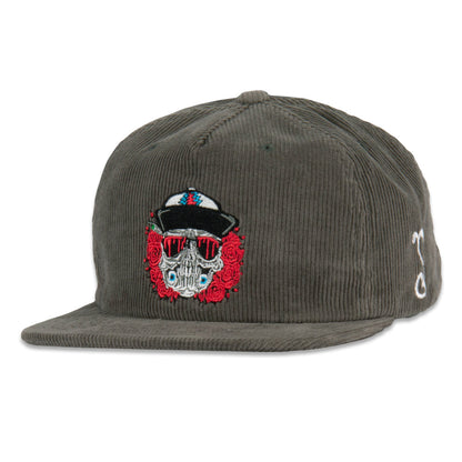 Aaron Brooks Eazy Bertha Gray Zipperback Hat Grassroots California