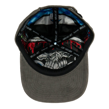 Aaron Brooks Eazy Bertha Gray Zipperback Hat Grassroots California