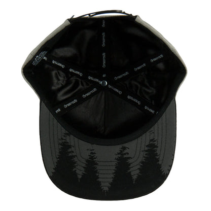 Bear Paw Gray Kids Snapback Hat Grassroots California