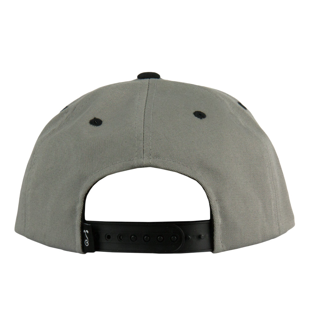 Bear Paw Gray Kids Snapback Hat Grassroots California