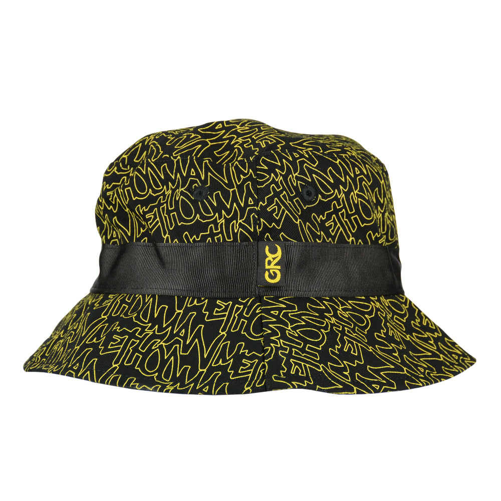 Method Man Ripstop Kids Black Bucket Hat Grassroots California