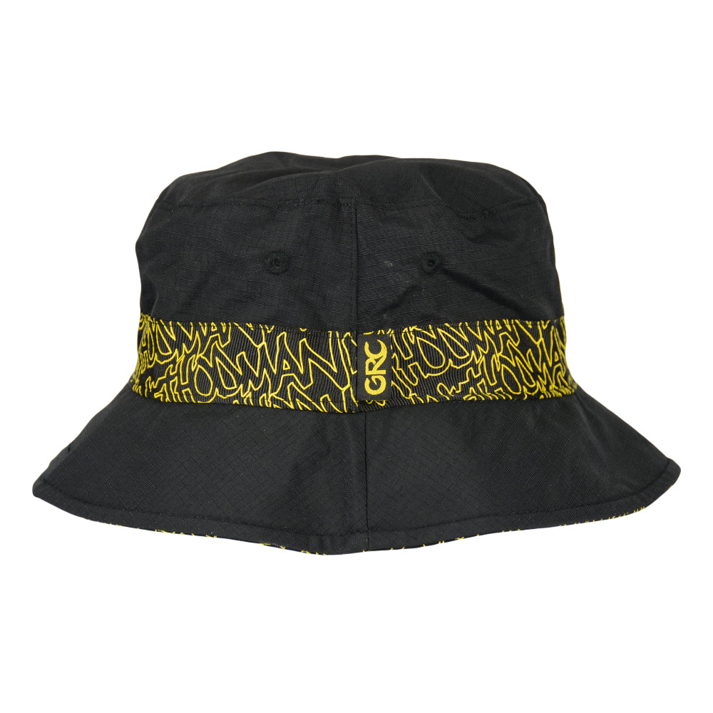 Method Man Ripstop Kids Black Bucket Hat Grassroots California