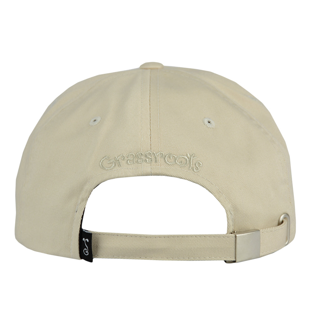 Simply Sprouted Cream Purple Dad Hat Grassroots California