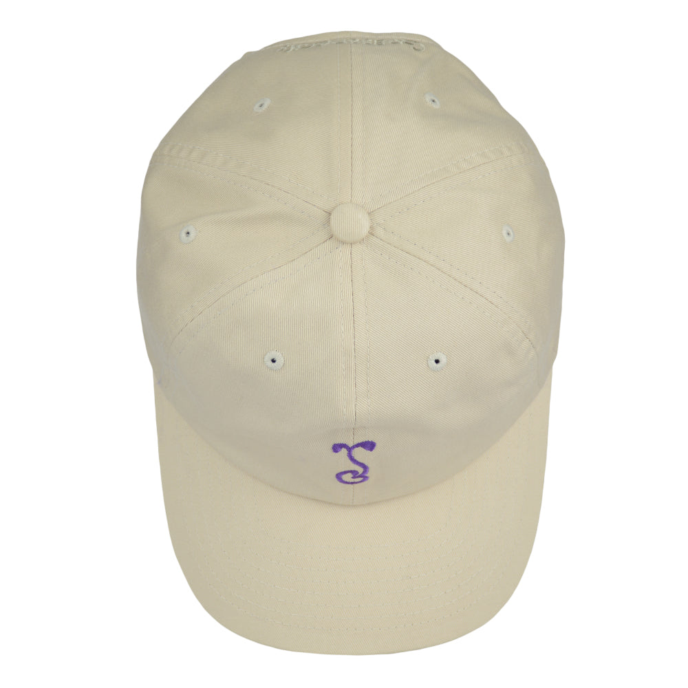 Simply Sprouted Cream Purple Dad Hat Grassroots California