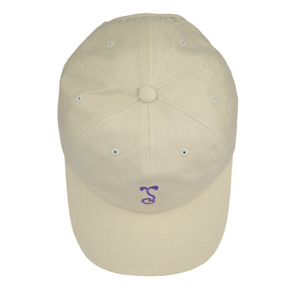 Simply Sprouted Cream Purple Dad Hat Grassroots California