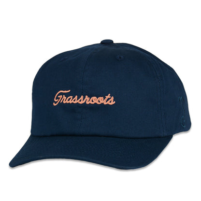 Golfroots Fairway Navy Dad Hat Grassroots California