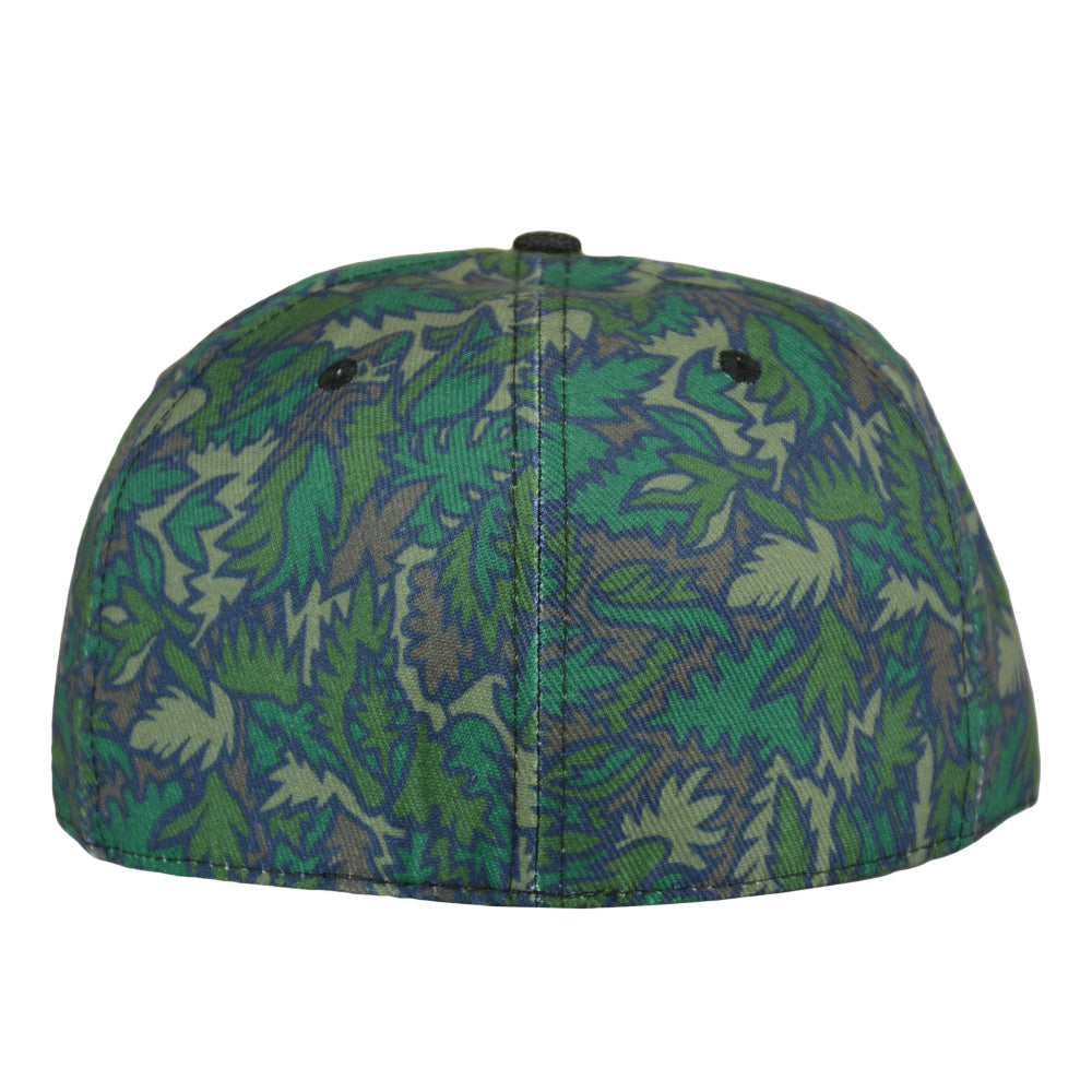 Bigfoot One Meditation Camo Fitted Hat Grassroots California