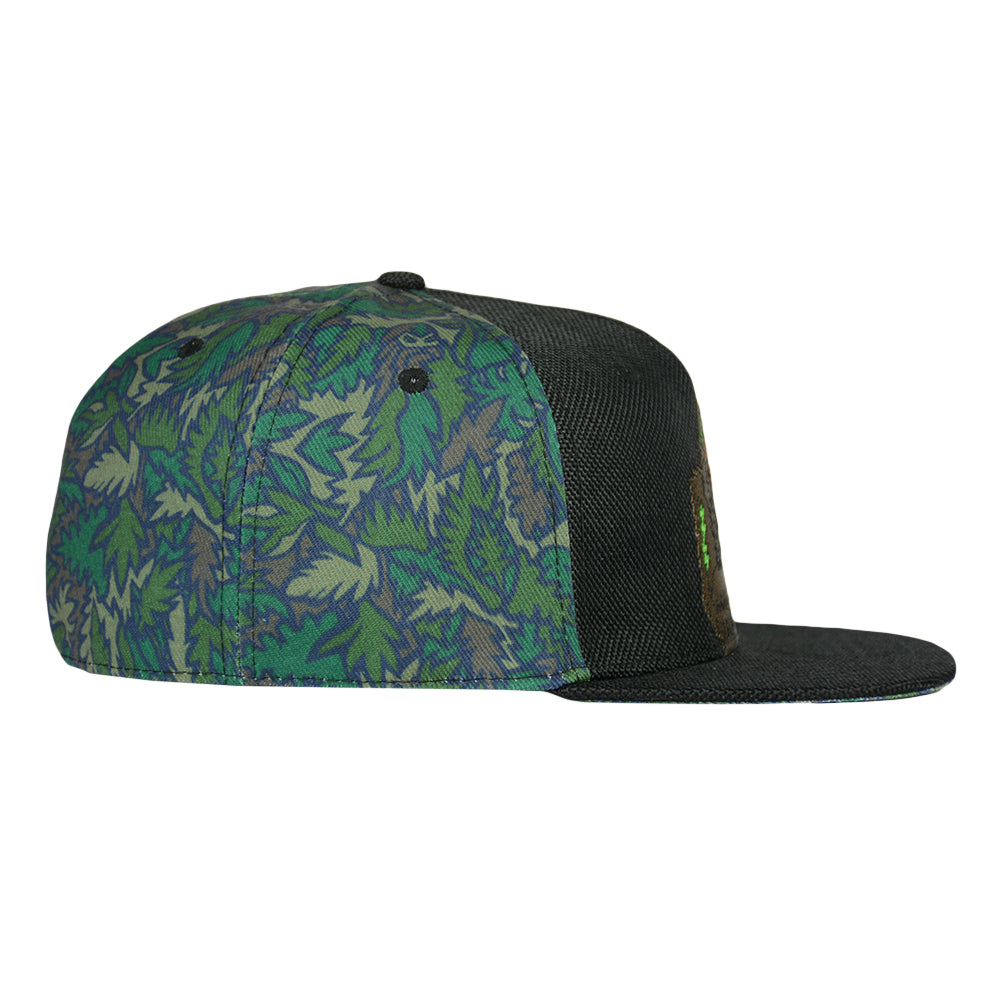 Bigfoot One Meditation Camo Fitted Hat Grassroots California