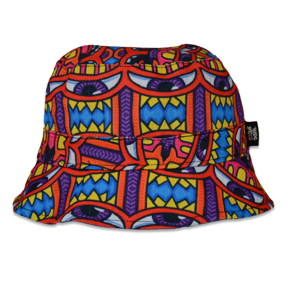 Chris Dyer Harmoneyes Reversible Bucket Hat Grassroots California