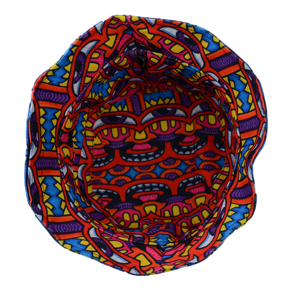 Chris Dyer Harmoneyes Reversible Bucket Hat Grassroots California