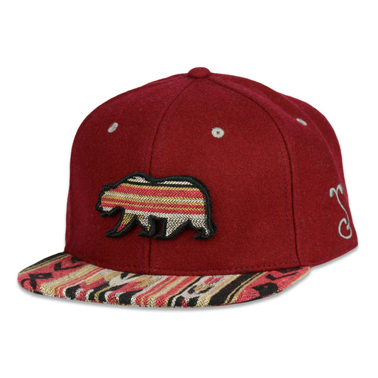 Removable Bear Redstone Fitted Hat Grassroots California