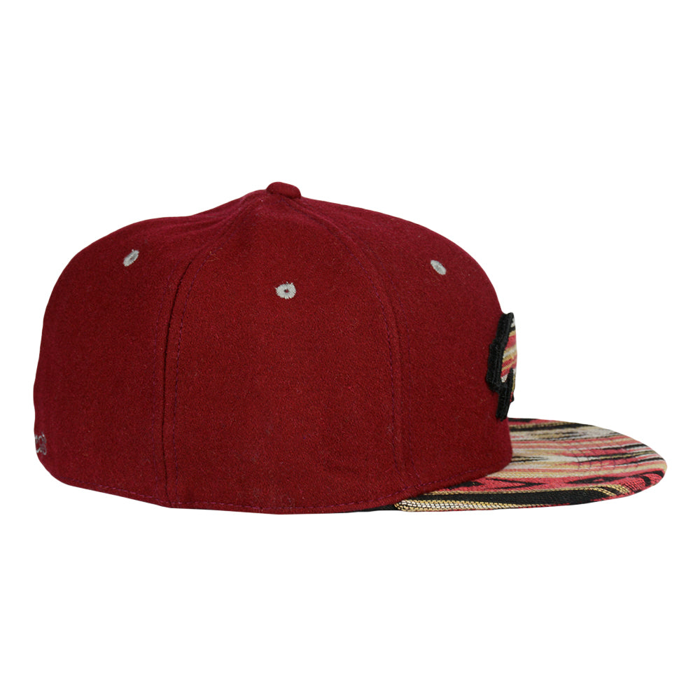 Removable Bear Redstone Fitted Hat Grassroots California