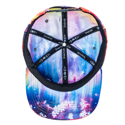 LSD Nebula Allover Snapback Hat Grassroots California