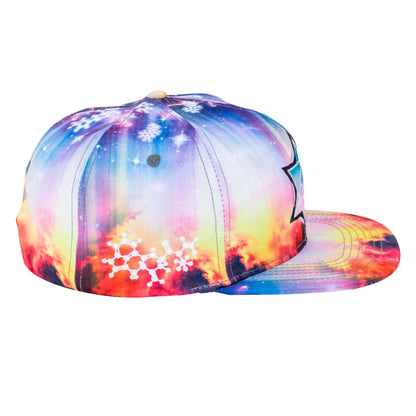 LSD Nebula Allover Snapback Hat Grassroots California