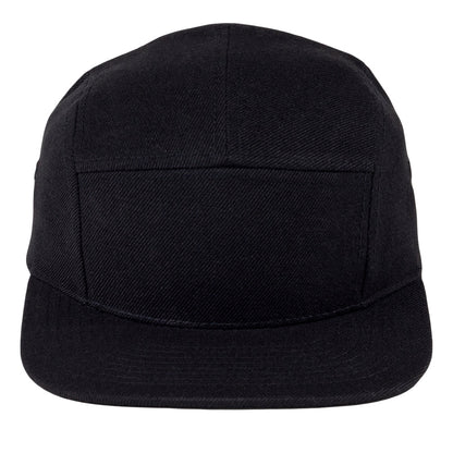 Touch of Class Black 5 Panel Hat Grassroots California