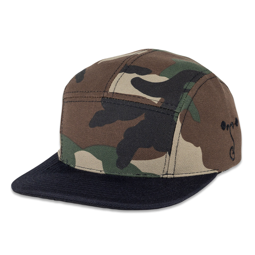 Touch of Class Camo 5 Panel Hat Grassroots California