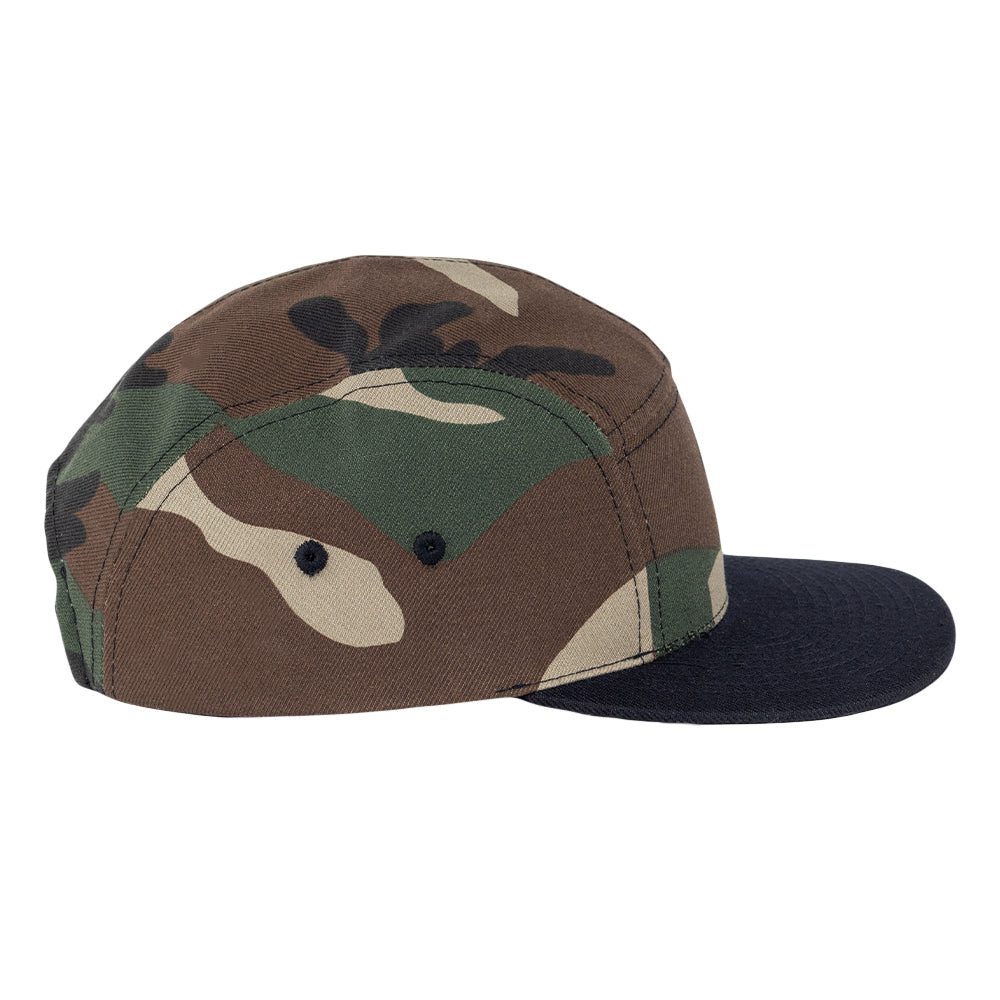 Touch of Class Camo 5 Panel Hat Grassroots California