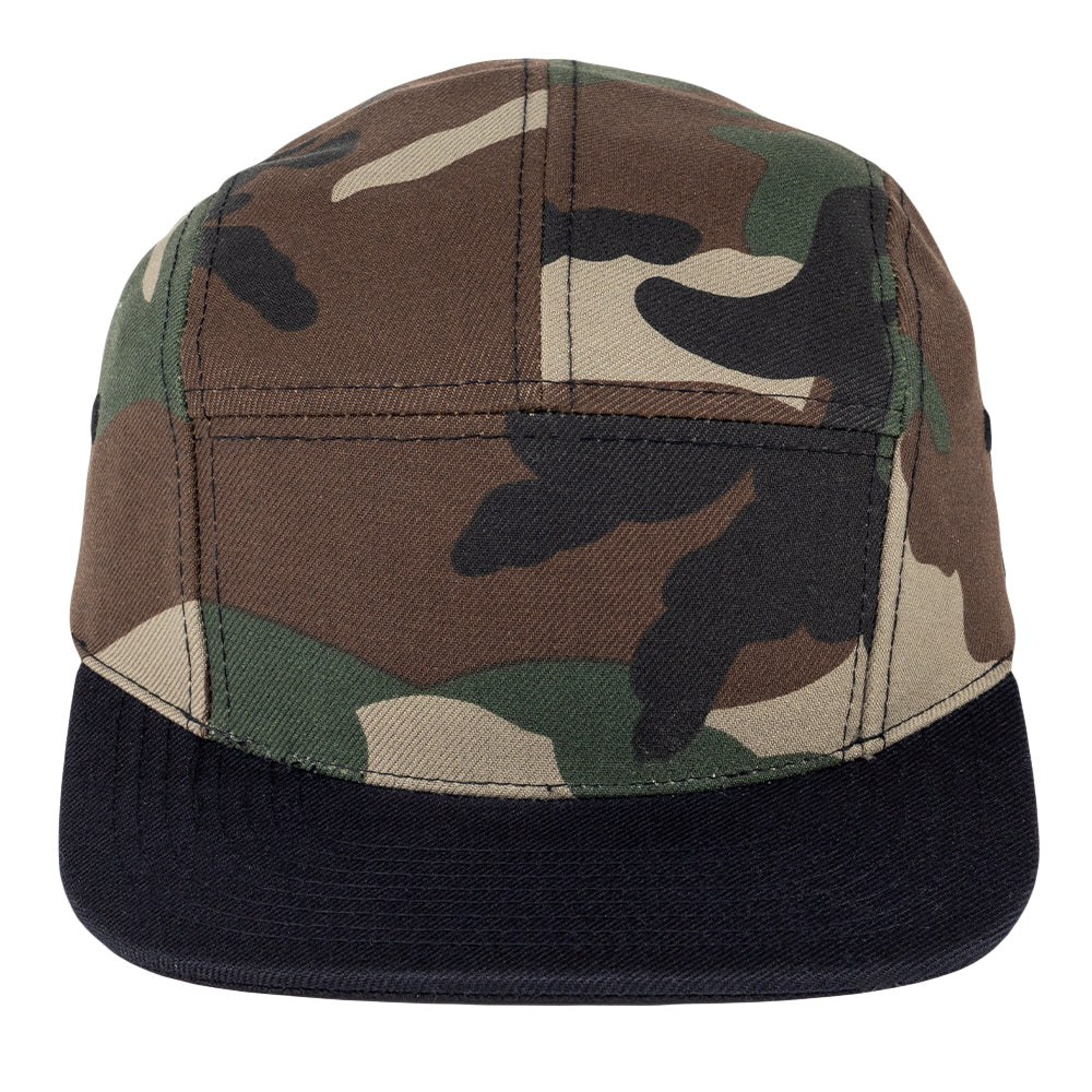 Touch of Class Camo 5 Panel Hat Grassroots California