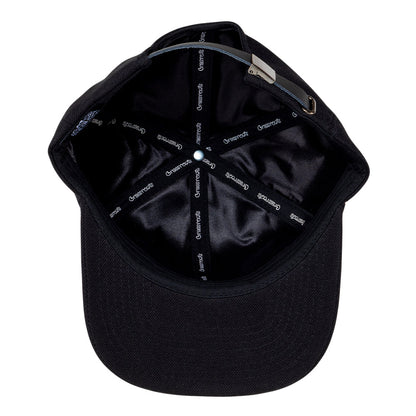 Touch of Class Black Strapback Hat Grassroots California