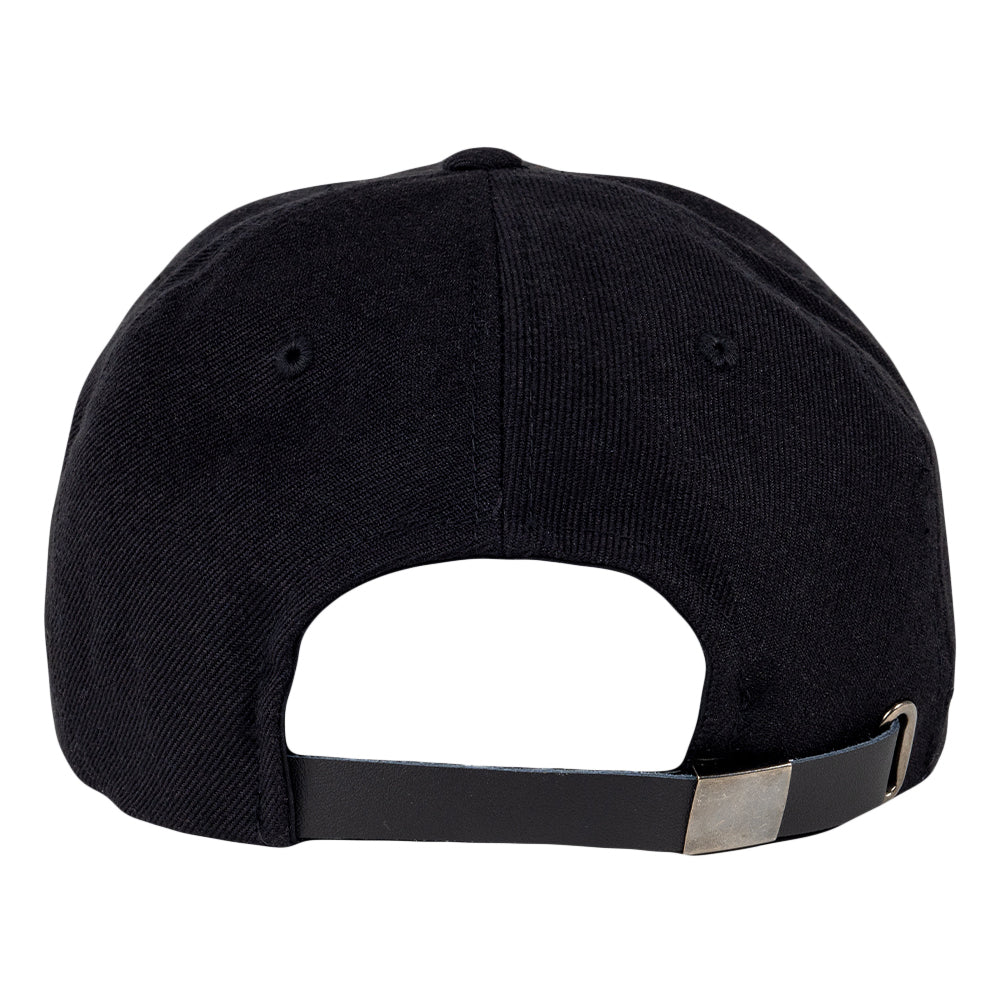 Touch of Class Black Strapback Hat Grassroots California