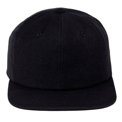 Touch of Class Black Strapback Hat Grassroots California