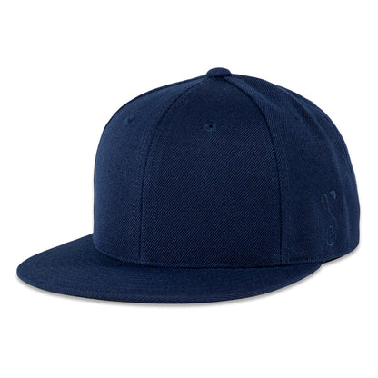 Touch of Class Navy Fitted Hat Grassroots California