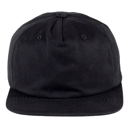 Touch of Class Black Zipperback Hat Grassroots California