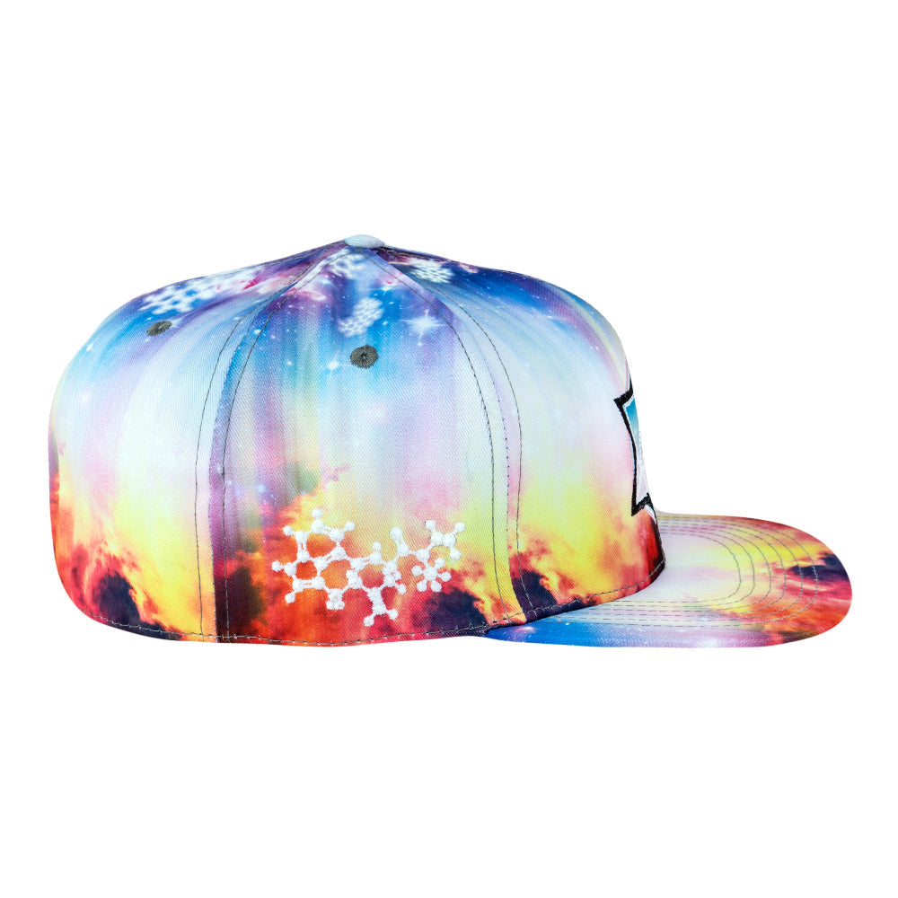 LSD Nebula Allover Fitted Hat Grassroots California