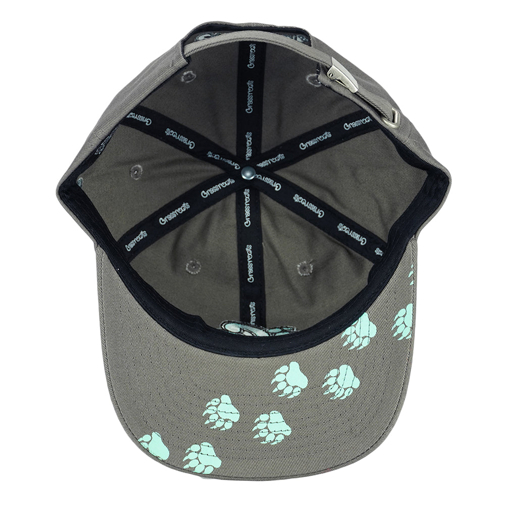 GPaw Gray Ice Dad Hat Grassroots California