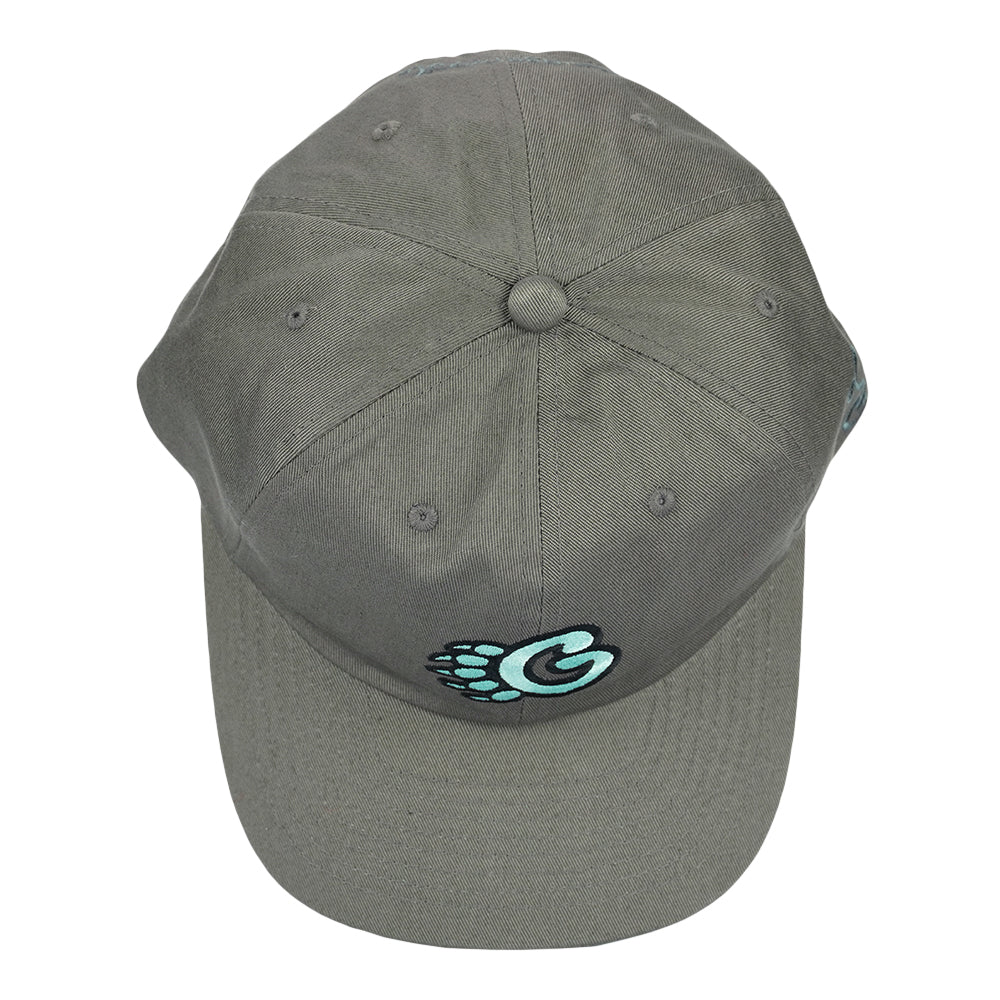 GPaw Gray Ice Dad Hat Grassroots California