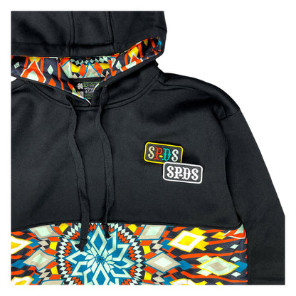 San Pedro Del Sol V3 Black Tall Pullover Hoodie Grassroots California