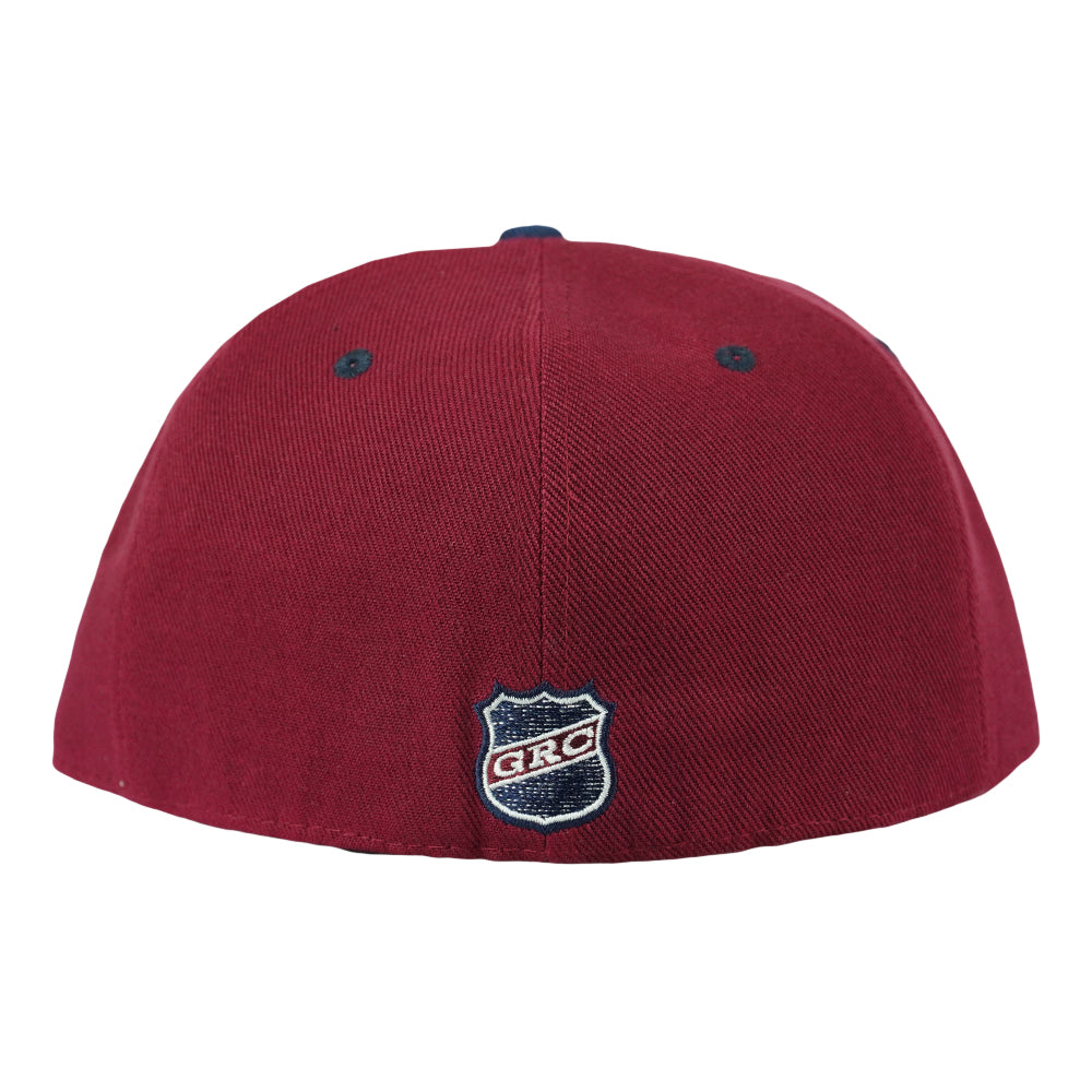 Vincent Gordon Cannarado Maroon Fitted Hat Grassroots California