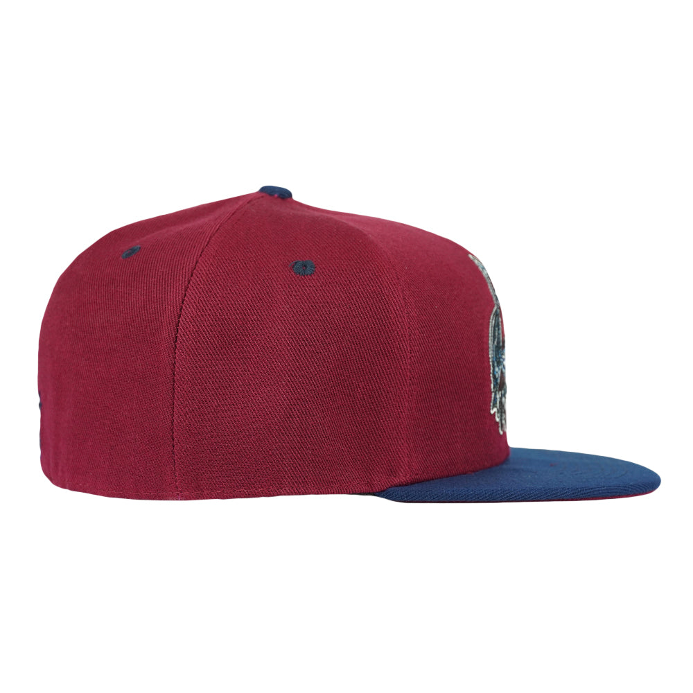 Vincent Gordon Cannarado Maroon Fitted Hat Grassroots California