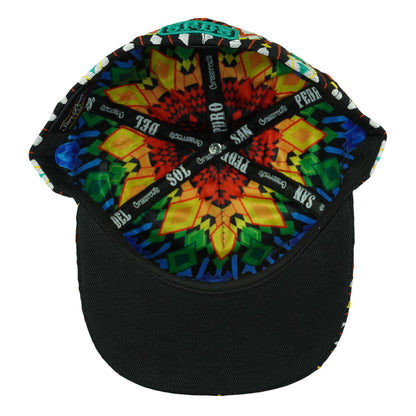 San Pedro Del Sol V3 Black Fitted Hat Grassroots California