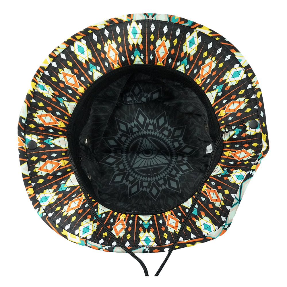 San Pedro Del Sol V3 Black Boonie Hat Grassroots California