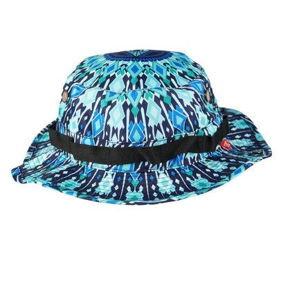 San Pedro Del Sol V3 Teal Boonie Hat Grassroots California