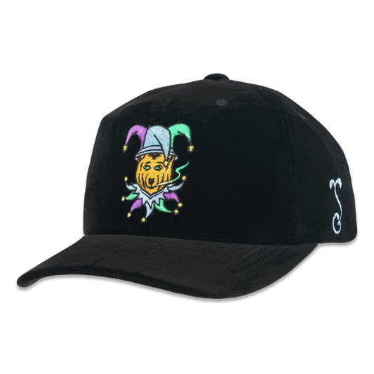 Jester Bear Black Dad Hat Grassroots California