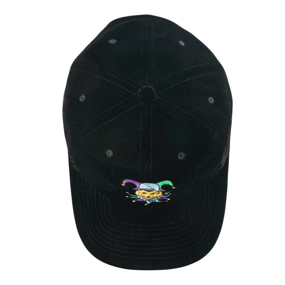 Jester Bear Black Dad Hat Grassroots California