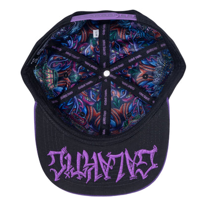 Chris Dyer Galaktic Gang Purple Snapback Hat Grassroots California