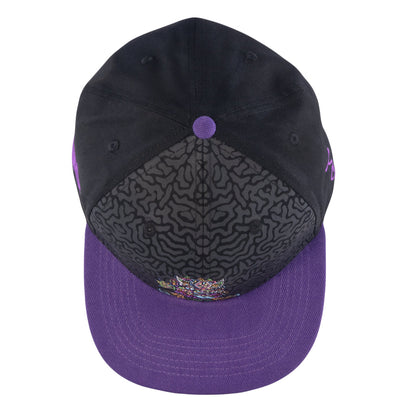 Chris Dyer Galaktic Gang Purple Fitted Hat Grassroots California