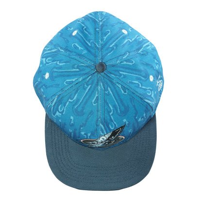 Vincent Gordon Ganja Bay Blue Fitted Hat Grassroots California