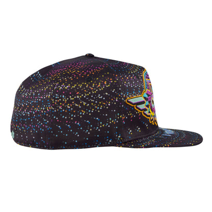 Night Owl Rainbow Vortex Fitted Hat Grassroots California