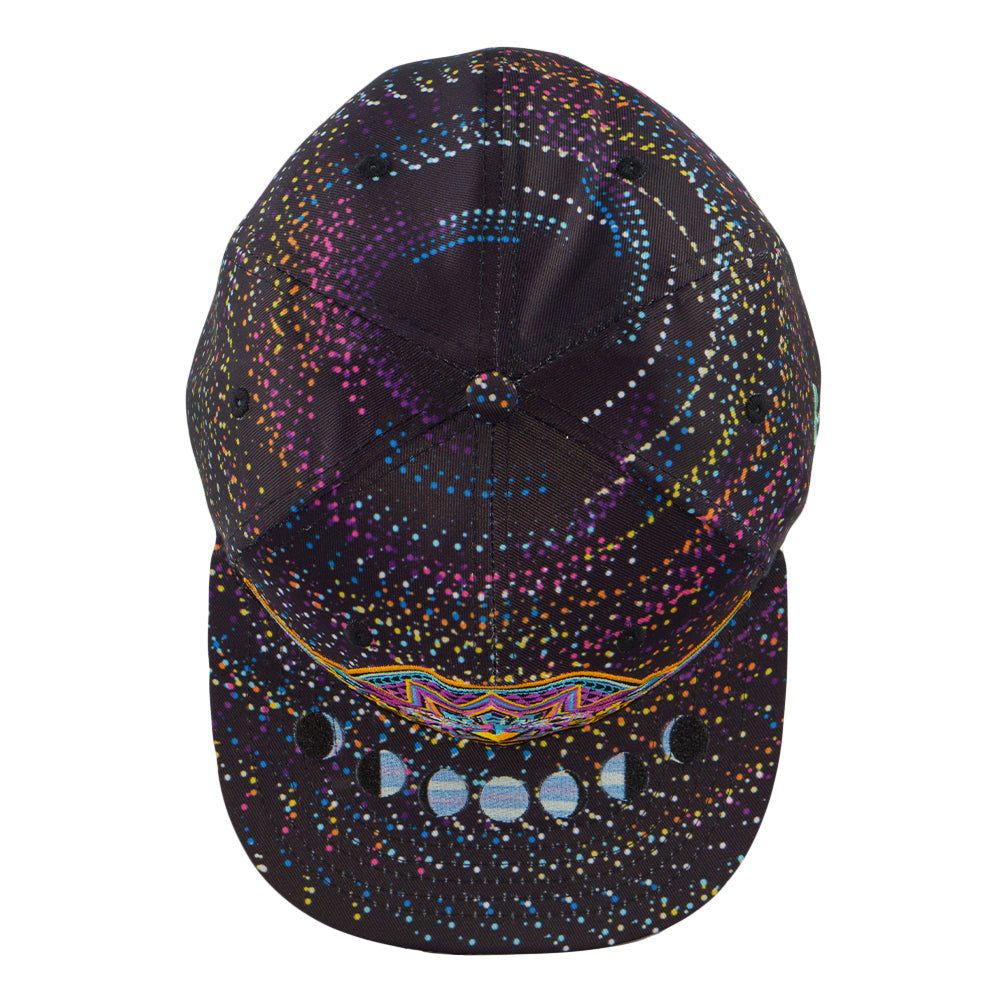 Night Owl Rainbow Vortex Fitted Hat Grassroots California