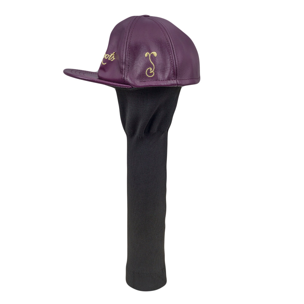 Royal Roots Purple Driver Head Cover Grassroots California