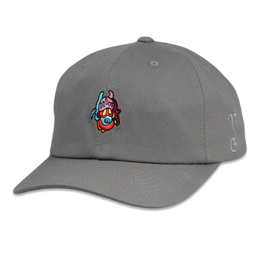 Jerry Garcia Space Container Gray Beast Dad Hat Grassroots California