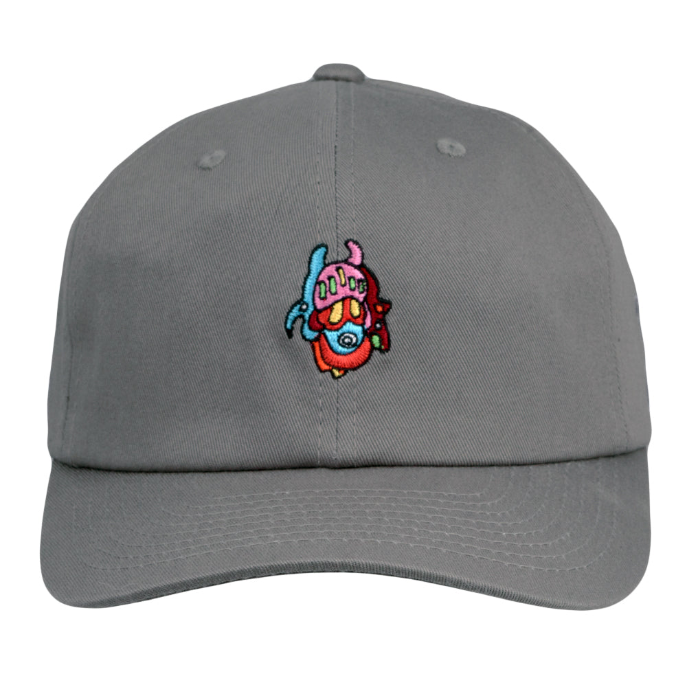 Jerry Garcia Space Container Gray Beast Dad Hat Grassroots California