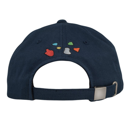 Jerry Garcia Space Container Navy Turtle Dad Hat Grassroots California